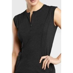 Athleta Sport Sleeveless Black Top